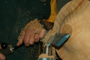 Woodturning Demonstration by Robbie Graham at Turnfest 2012